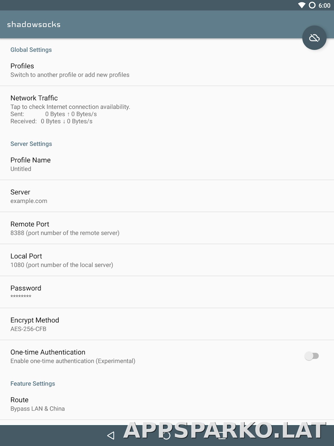Shadowsocks скриншот 5